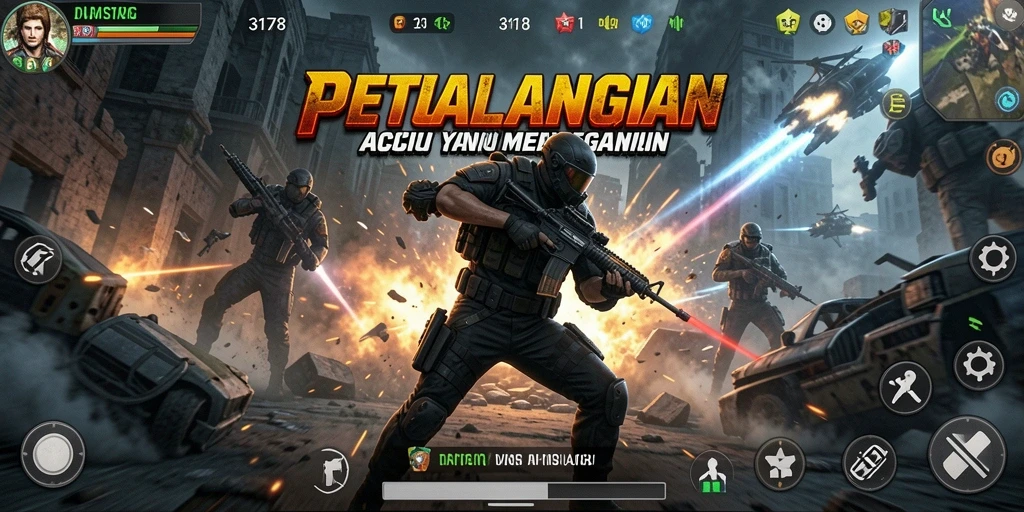 Tampilan gameplay mendebarkan dari 3178 dengan aksi seru.