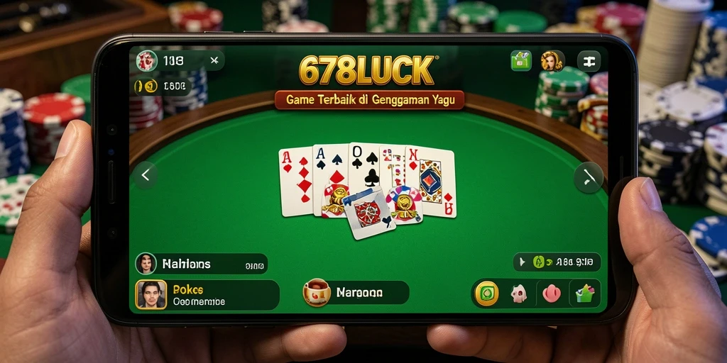 Gameplay seru di aplikasi poker 678LUCK yang penuh aksi.