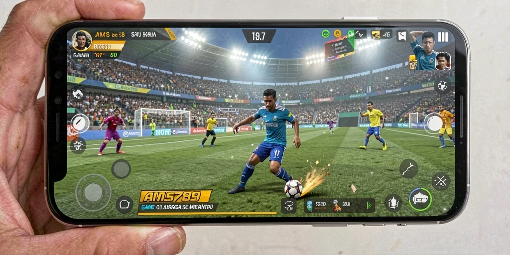 Tampilan gameplay menarik dari game olahraga AMS789.