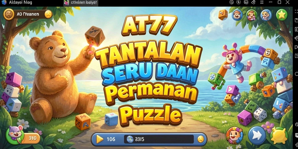 Screenshot gameplay AT777 menampilkan tantangan puzzle yang menarik.