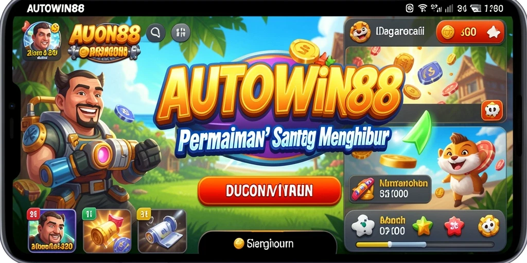 Tampilan seru gameplay dari AUTOWIN88 yang menghibur.