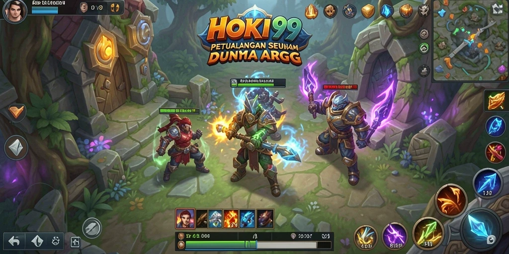 Tampilan menakjubkan dari gameplay HOKI99 yang mendebarkan.