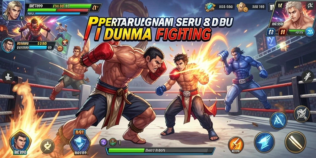 Tampilan intens gameplay Fighting di IBET899.