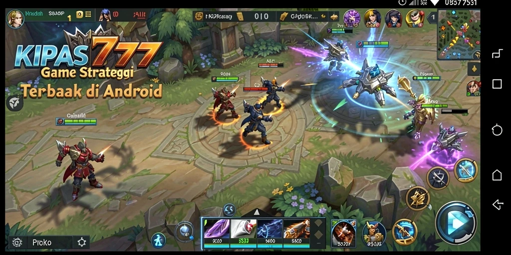 Screenshot gameplay KIPAS777 dengan pemandangan kerajaan yang megah.