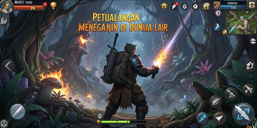Gameplay menarik dari RVIP2 saat menjelajahi dunia petualangan.