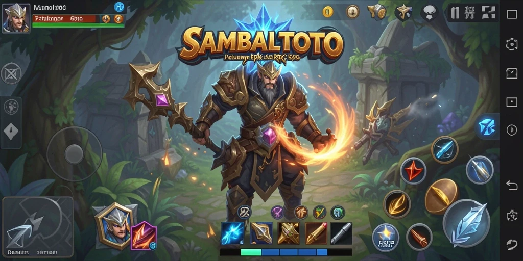 Tampilan gameplay SAMBALTOTO yang penuh aksi dan petualangan.
