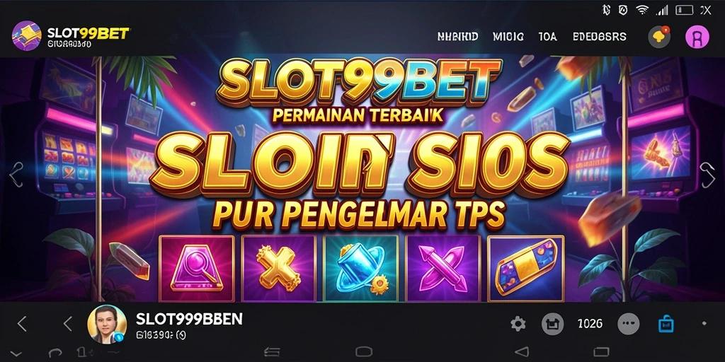 Screenshot menunjukkan gameplay SLOT99BET yang mendebarkan.
