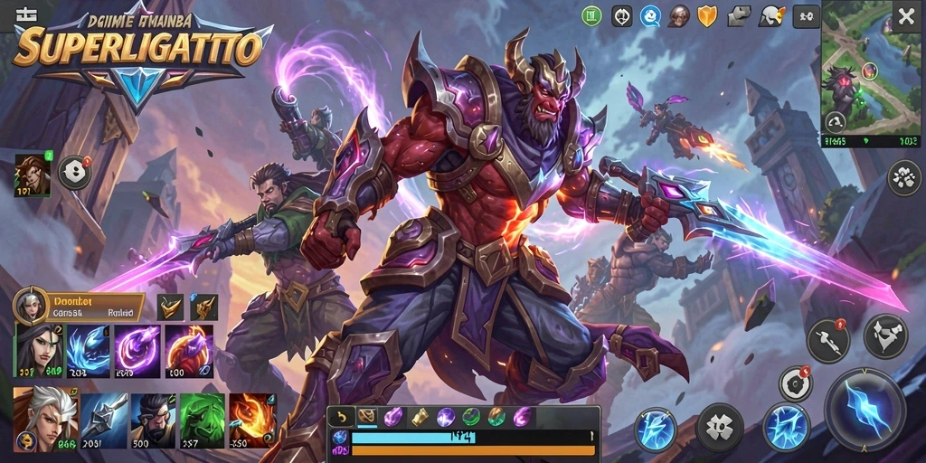 Tampilan aksi seru di <strong>SUPERLIGATOTO</strong>, penuhi arena dengan strategi cerdas.