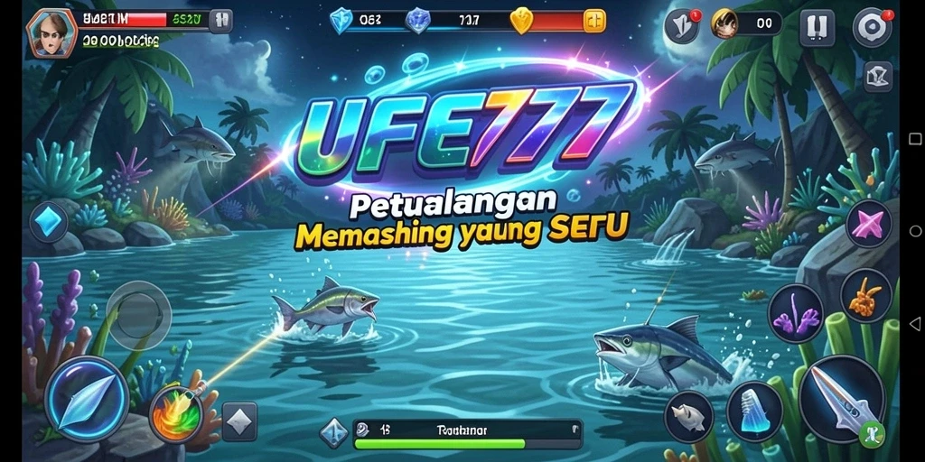 Gameplay NFT Fishing yang menarik dalam UFO777.